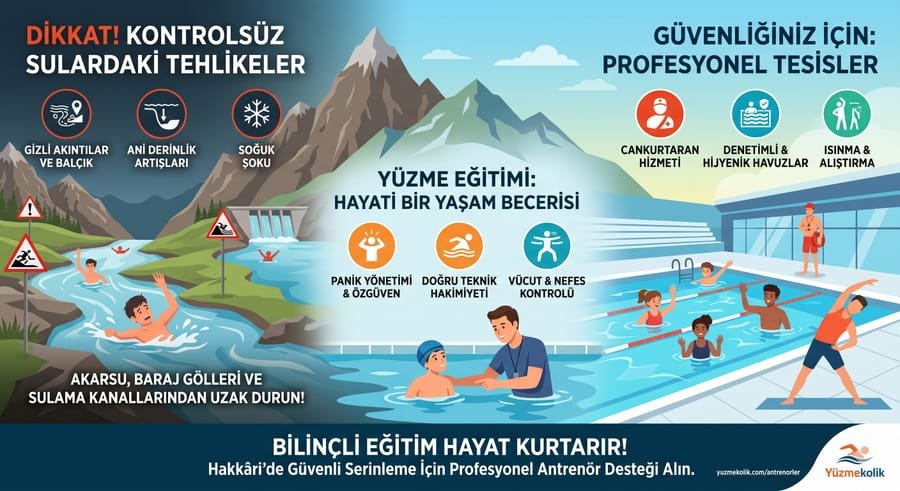 Hakkâri’de Su Güvenliği: Boğulma Riskine Karşı Hayati Rehber
