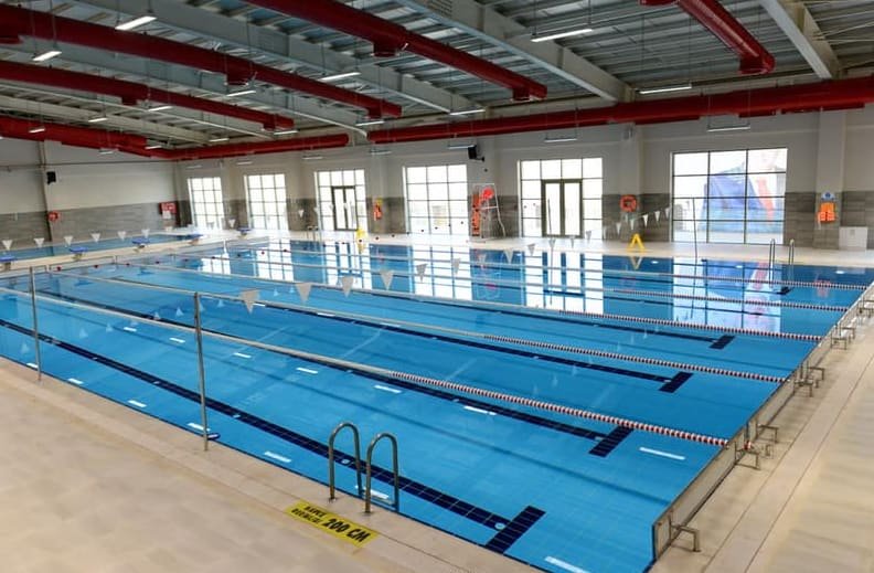KSÜ Yarı Olimpik Kapalı Yüzme Havuzu (Onikişubat) — Kahramanmaraş yarı olimpik (25 m)