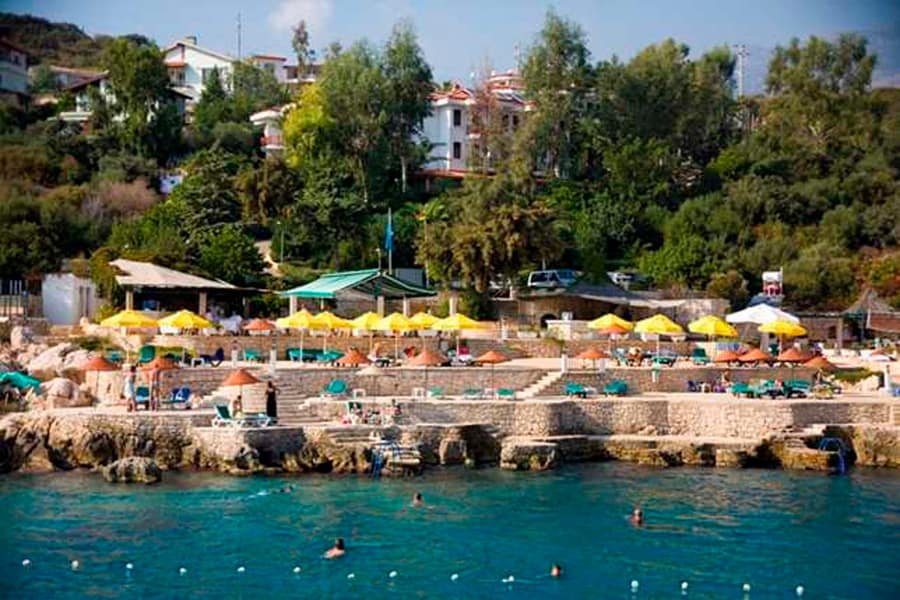 Aquarıus Otel Plajı — Antalya, Kaş