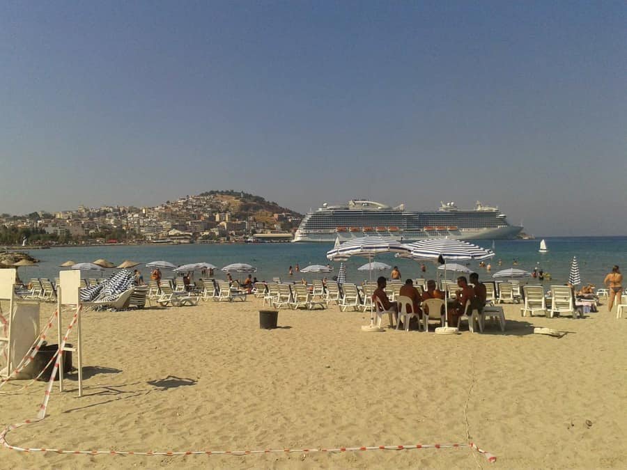 Banyolar Palmiye Plajı — Aydın, Kuşadası