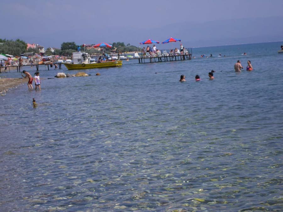 Sır Motel Önü Plajı Yüzme Suyu İz. Nok. — Balıkesir, Edremit