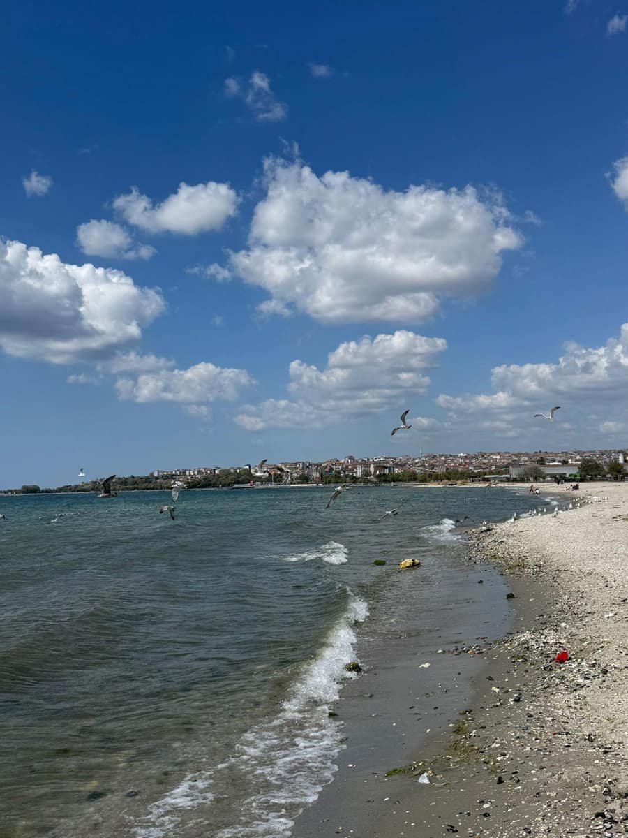 Menekşe Plajı Sahil Parkı Önü — İstanbul, Küçükçekmece