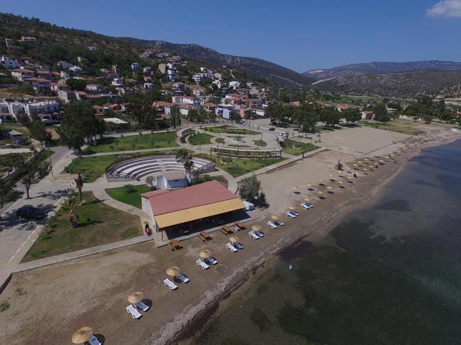 Balıklıova Rekreasyon Alanı Plajı — İzmir, Urla