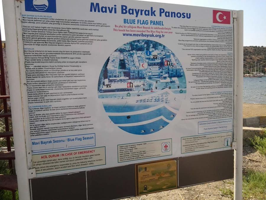 Ambrosia Otel Plajı — Muğla, Bodrum