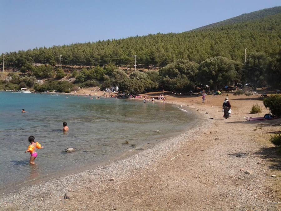 Güvercinlik Plajı — Muğla, Bodrum